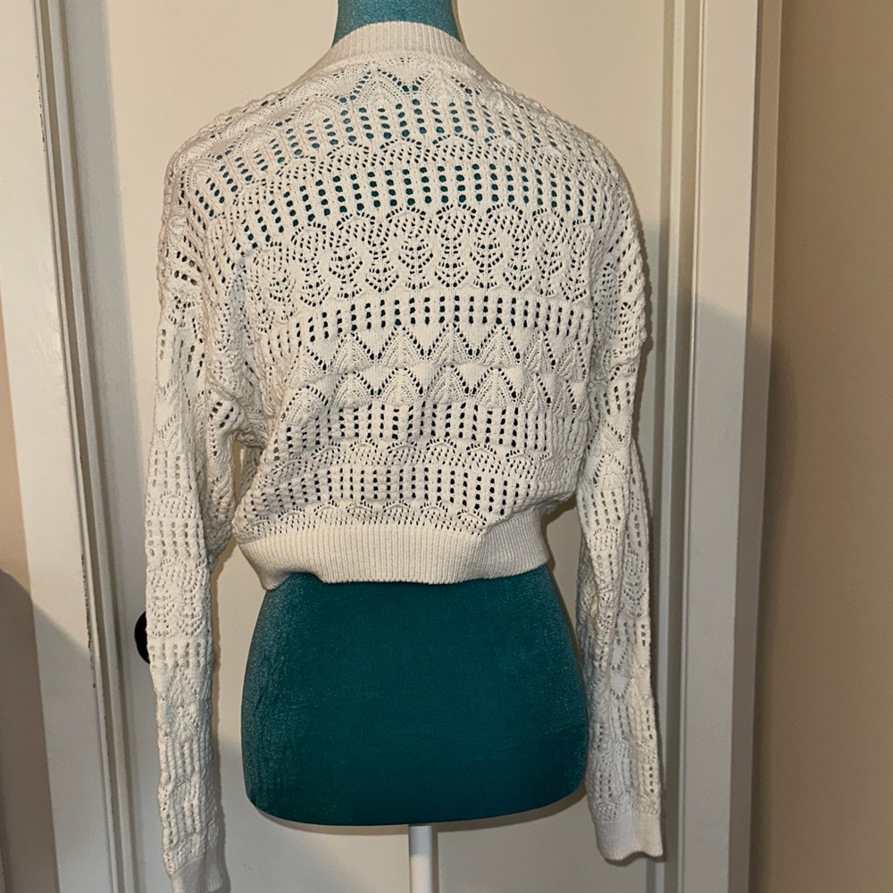 BP Cream Button-Up Knit Cardigan - Picture 2 of 2